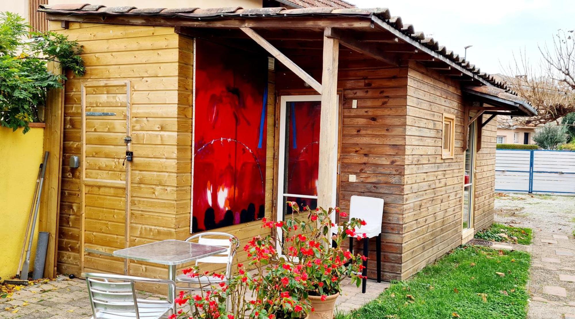 Cabane Cote Jardin Toulouse Extérieur photo